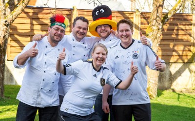 Unser Team stimmt sich ein