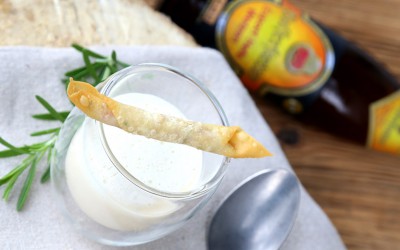 Schaumsuppe vom Wolferstetter Weißbier