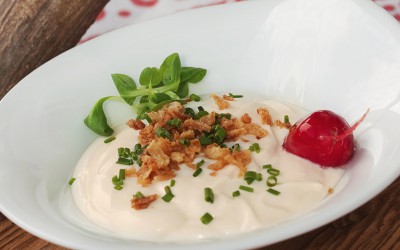 Weißbier-Meerrettich-Dip